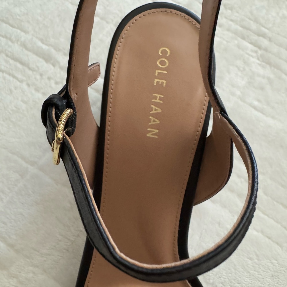 Cole Haan Women's Black Sandals - Picture 2 of 6